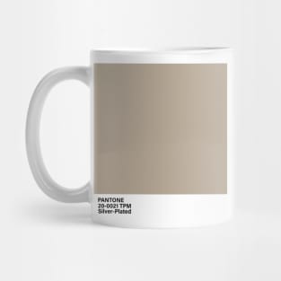 pantone 20-0021 TPM Silver-Plated Mug